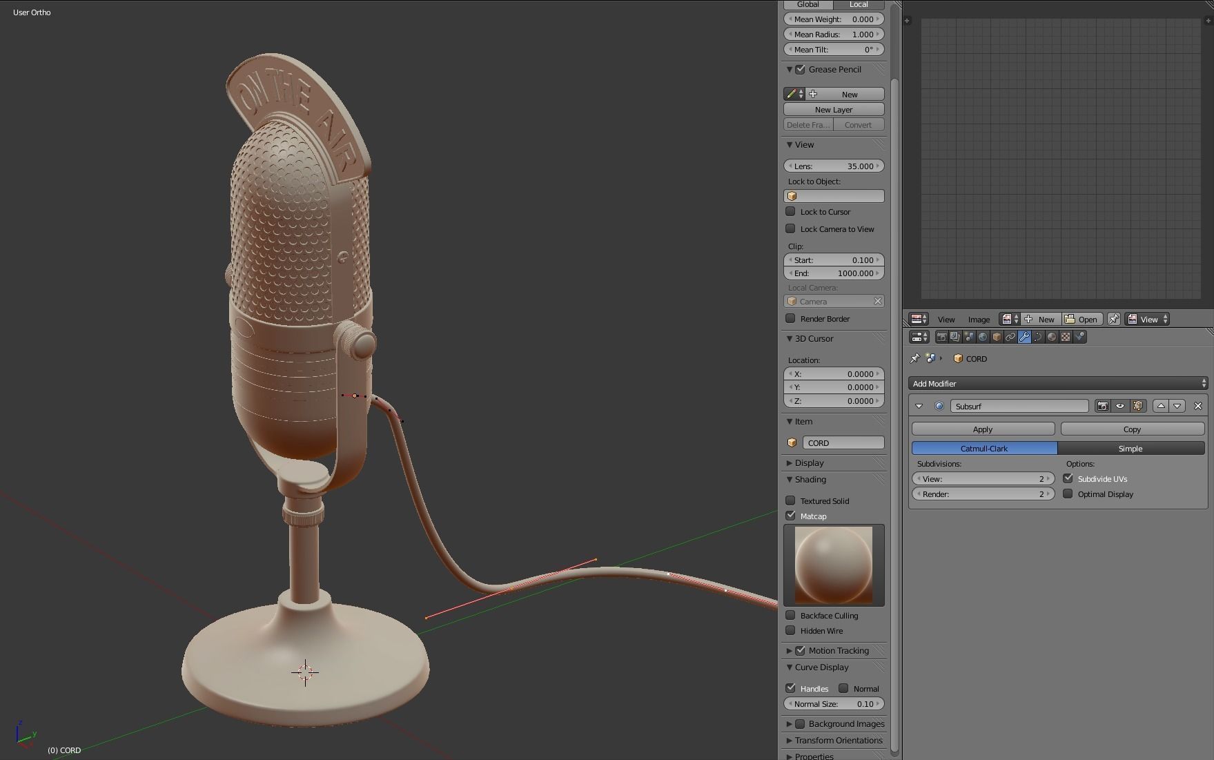 Studio Microphone 3D model_18