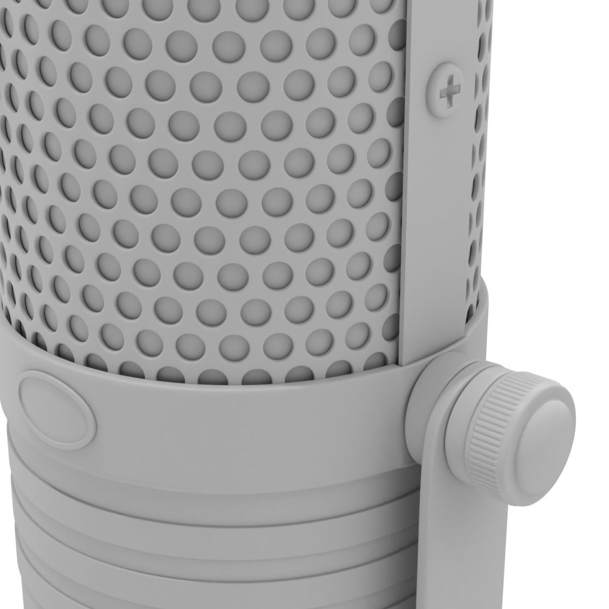 Studio Microphone 3D model_10