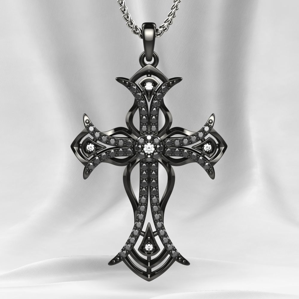 Rhoduim Golden Cross 3D print model_11