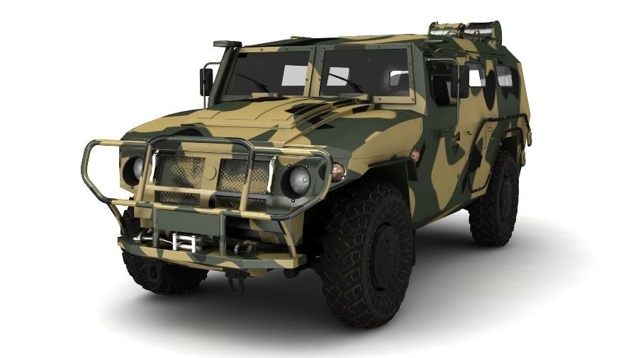 GAZ TIGR 3D model 3D model_6