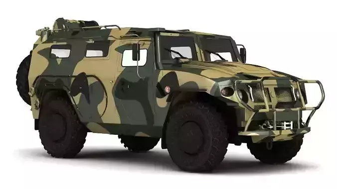 GAZ TIGR 3D model