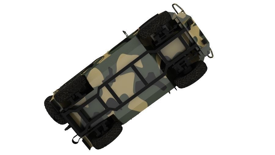 GAZ TIGR 3D model 3D model_7