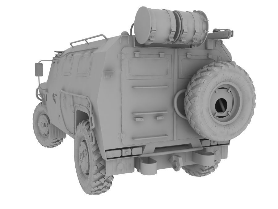 GAZ TIGR 3D model 3D model_14