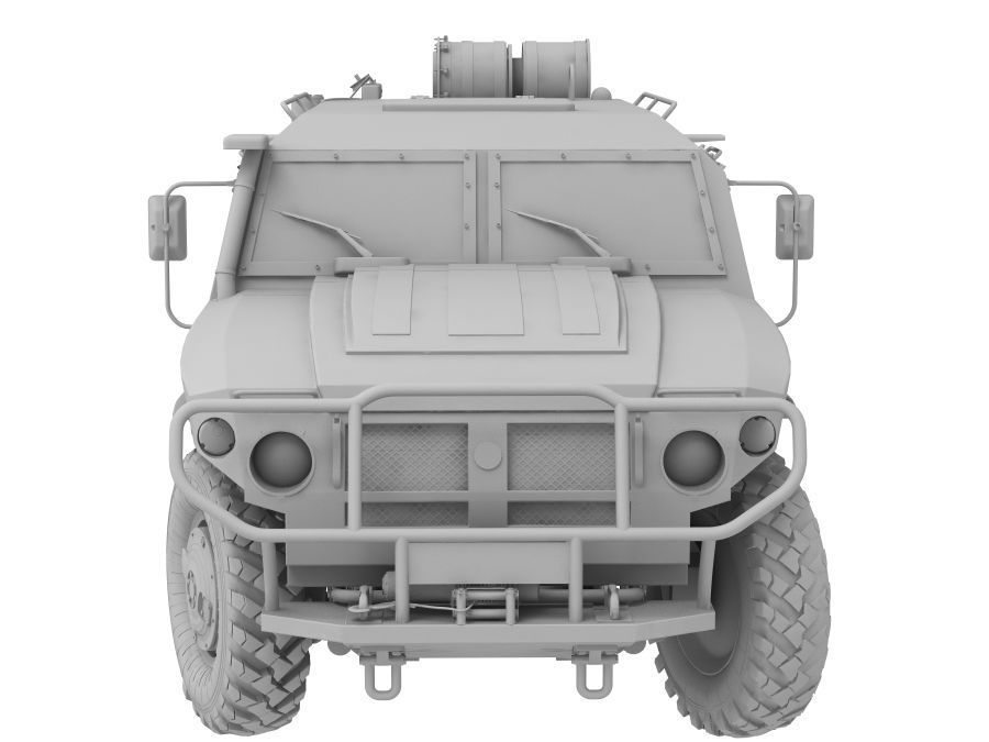 GAZ TIGR 3D model 3D model_11