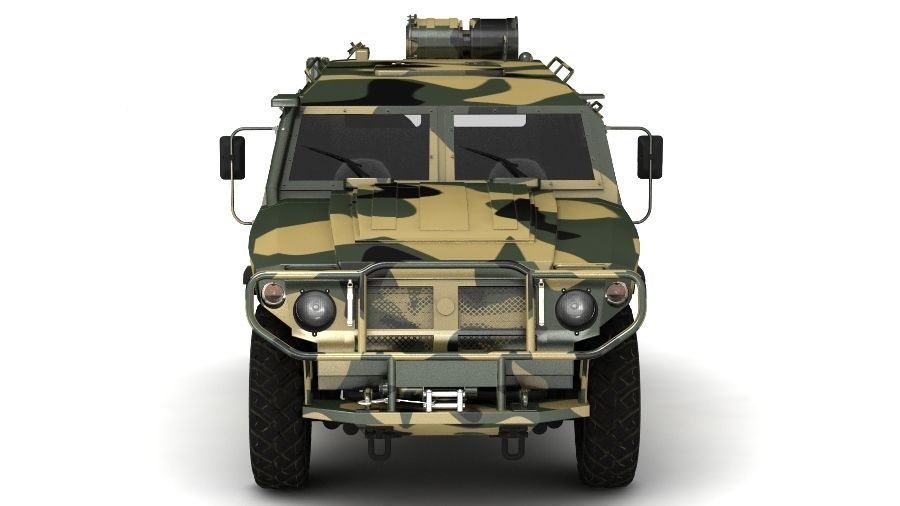 GAZ TIGR 3D model 3D model_2