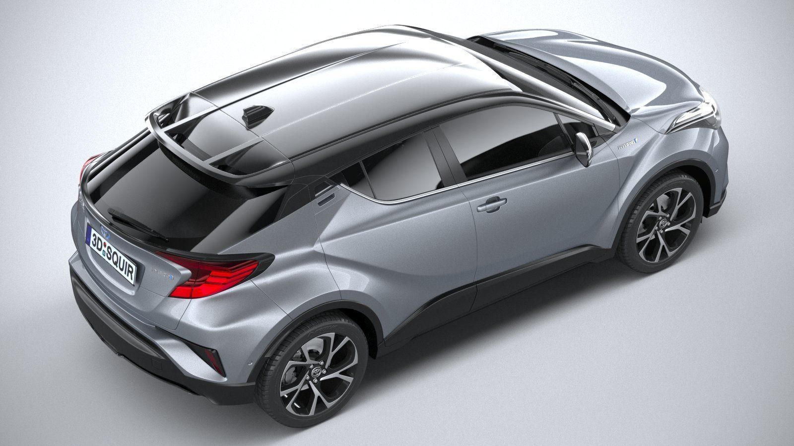 Toyota C-HR 2020 3D model_10