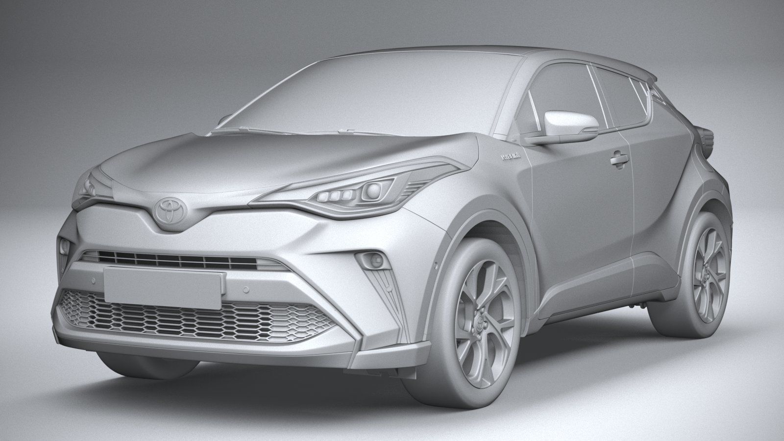 Toyota C-HR 2020 3D model_20
