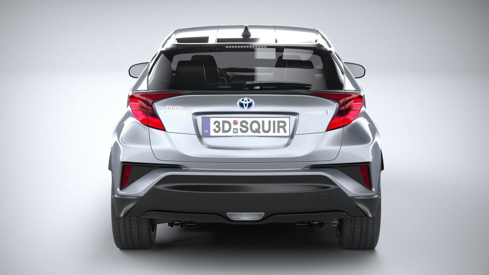 Toyota C-HR 2020 3D model_4