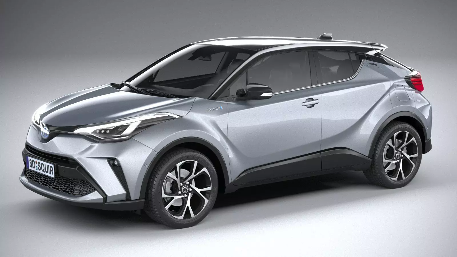 Toyota C-HR 2020 3D model_0