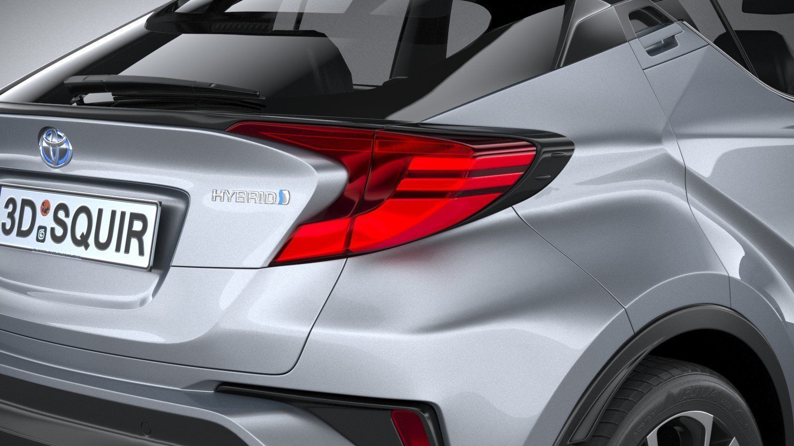 Toyota C-HR 2020 3D model_18