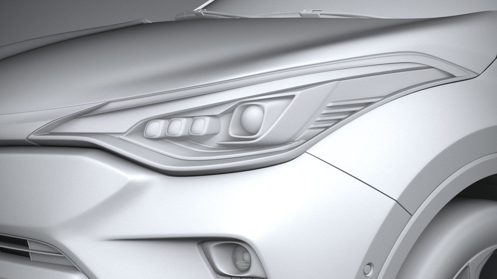 Toyota C-HR 2020 3D model_23
