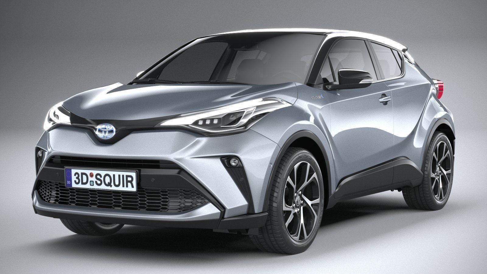 Toyota C-HR 2020 3D model_2