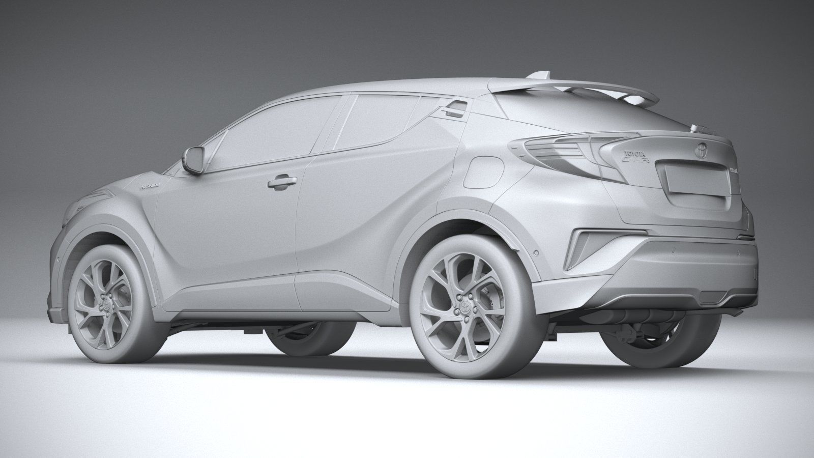 Toyota C-HR 2020 3D model_21
