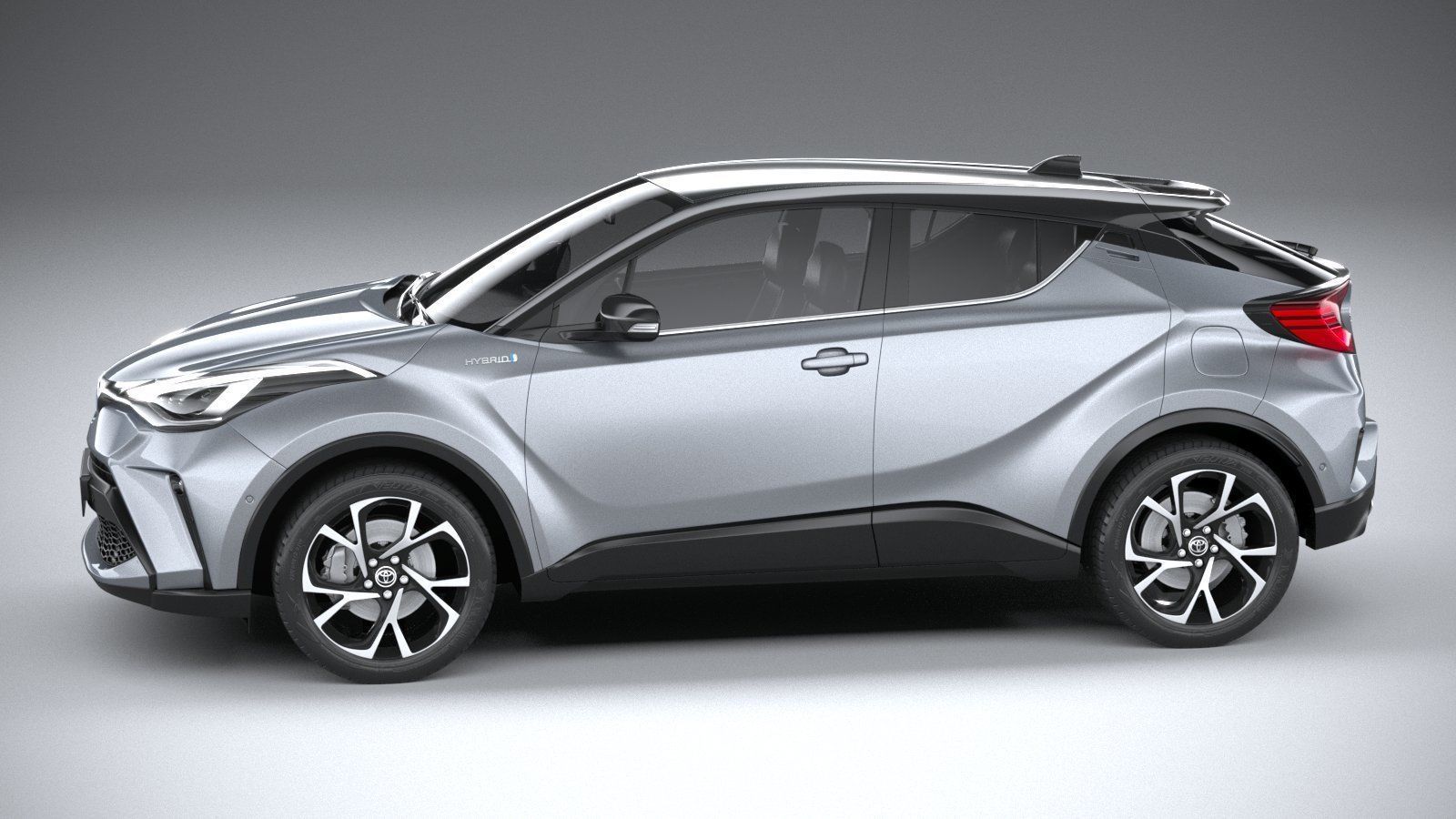 Toyota C-HR 2020 3D model_8