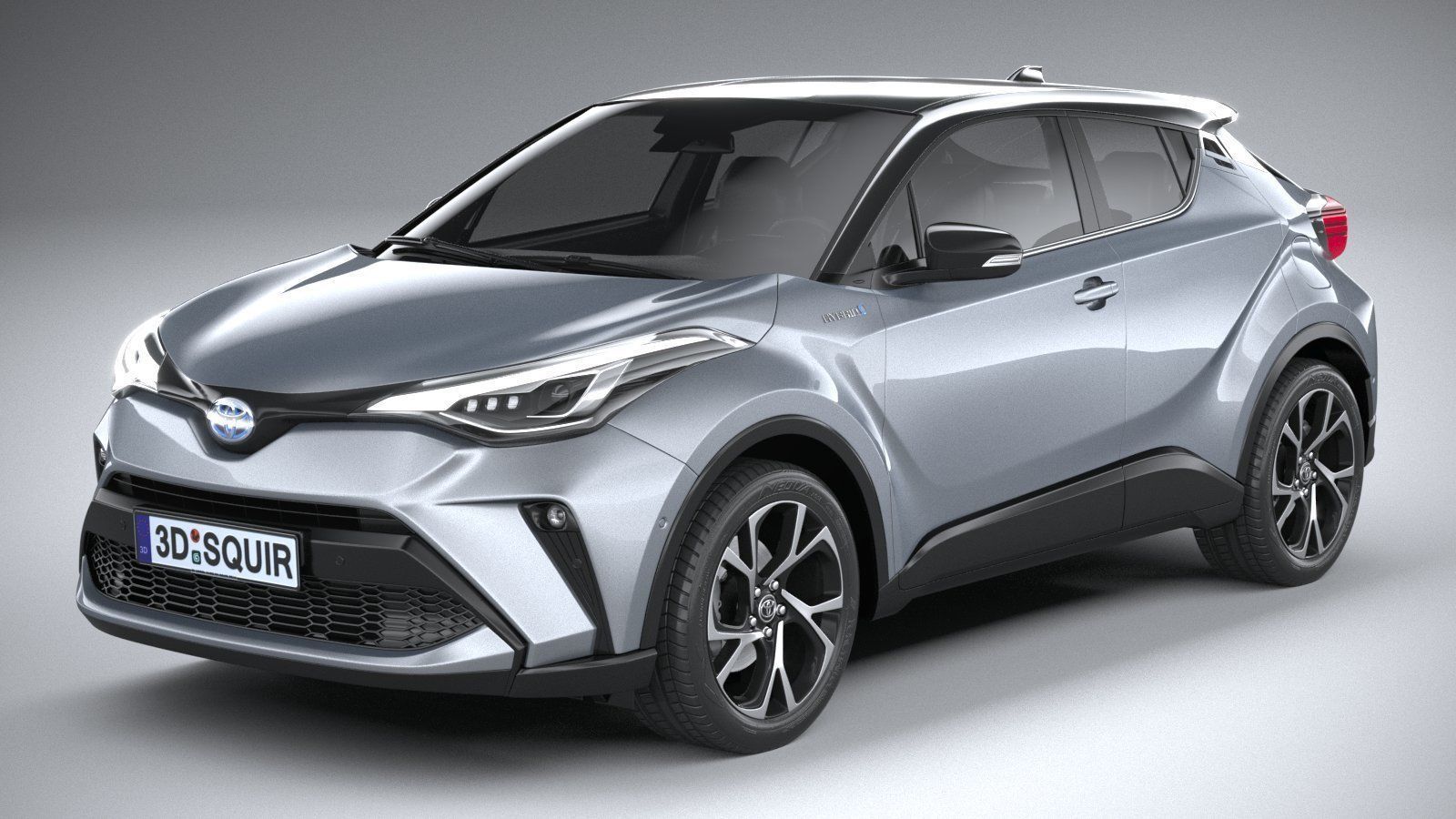 Toyota C-HR 2020 3D model_1