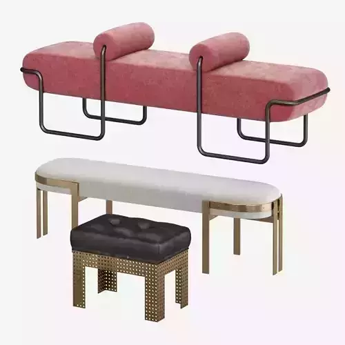 Kelly Wearstler - Benches ottomans