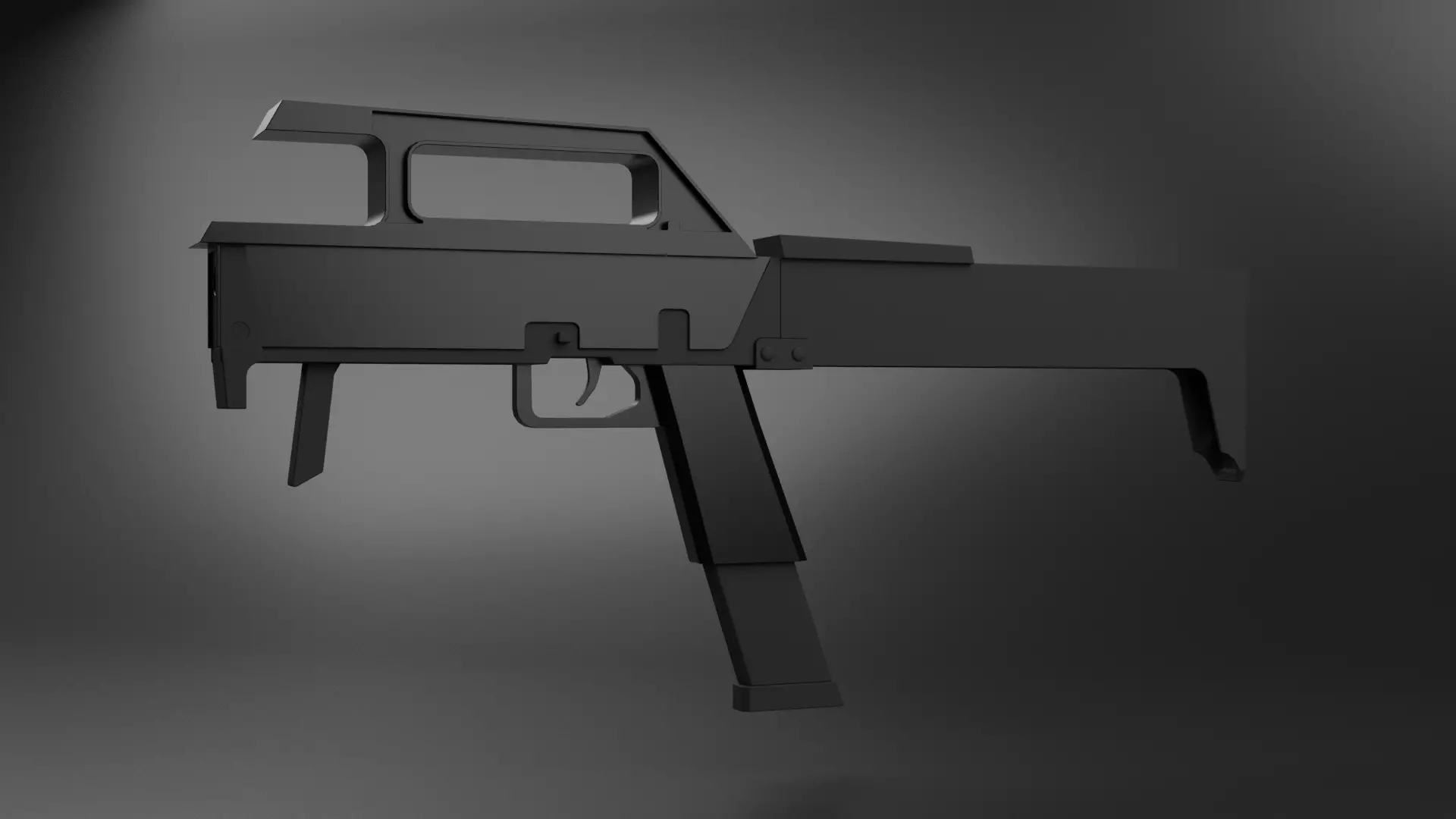 Magpul fmg9 3D model_0