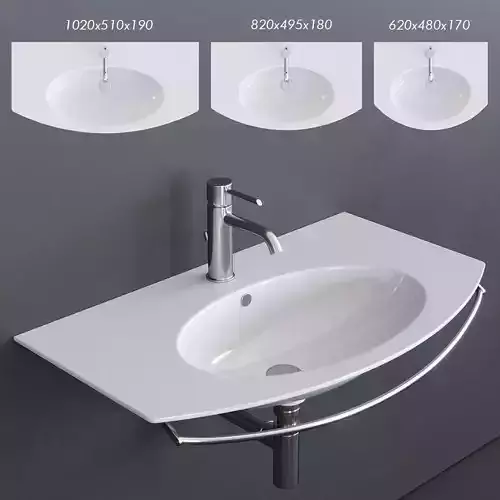 Ceramica Catalano Velis Wall-mounted Washbasin