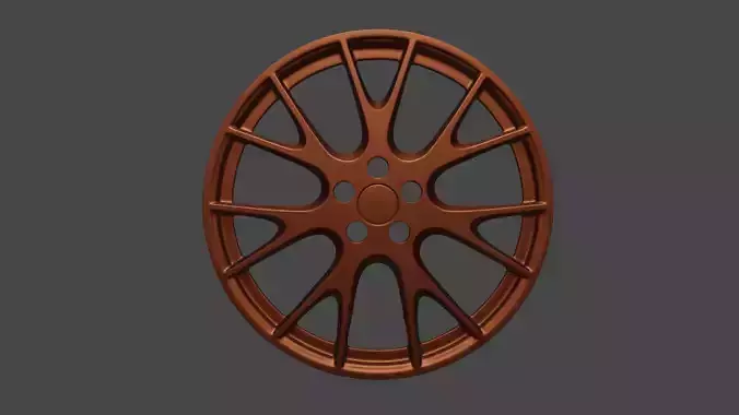 SRT style car rim