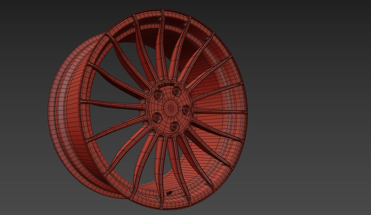 HAMANN Wheels Version 1 3D model_7