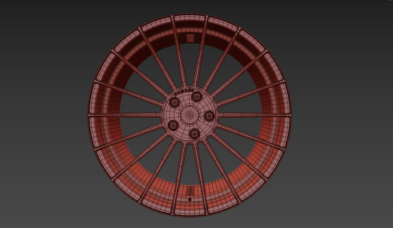 HAMANN Wheels Version 1 3D model_13