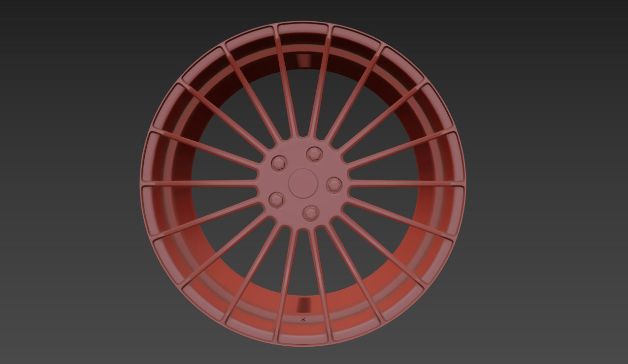 HAMANN Wheels Version 1 3D model_12