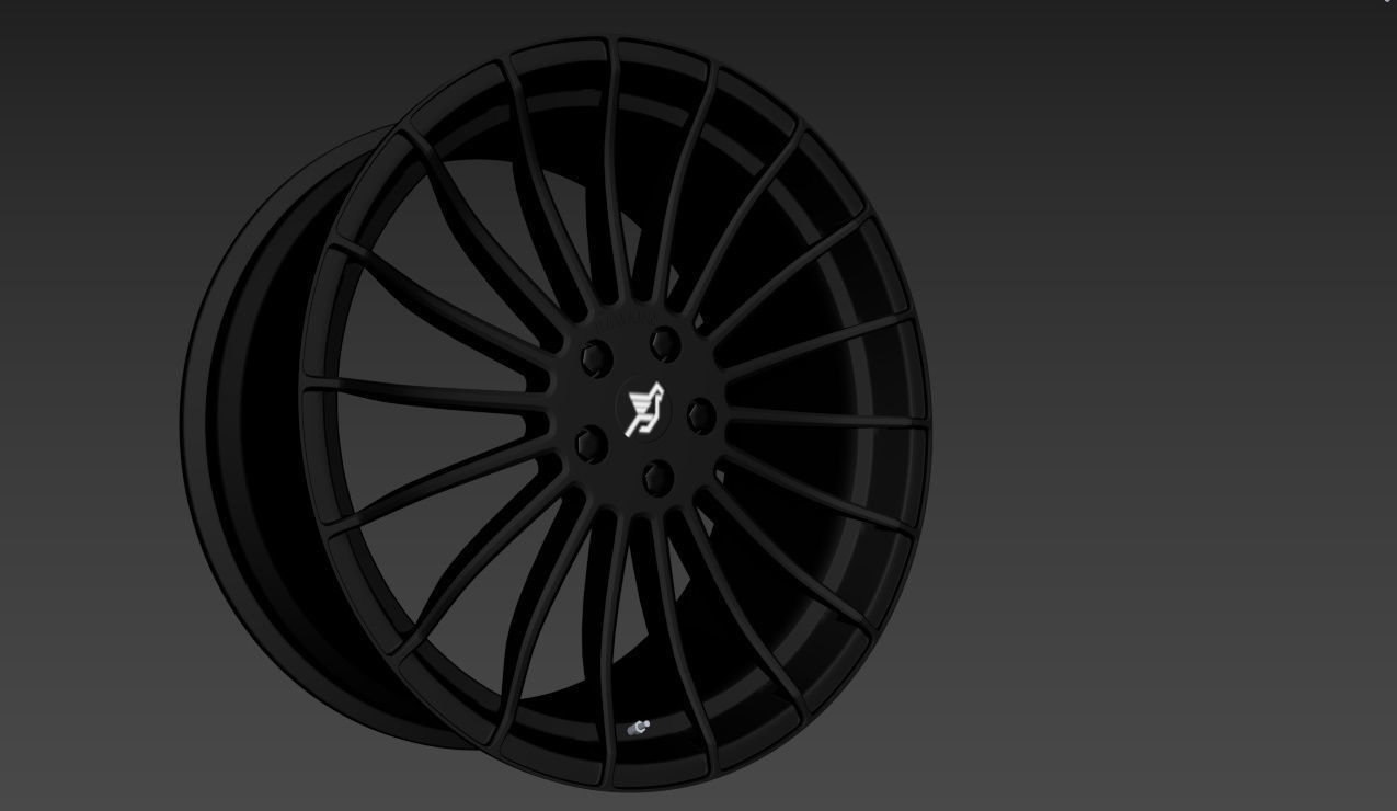 HAMANN Wheels Version 1 3D model_4