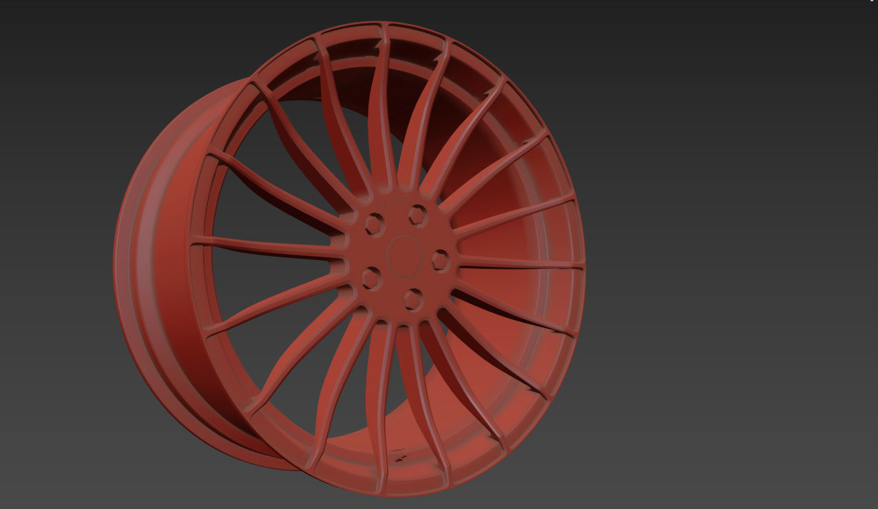 HAMANN Wheels Version 1 3D model_5