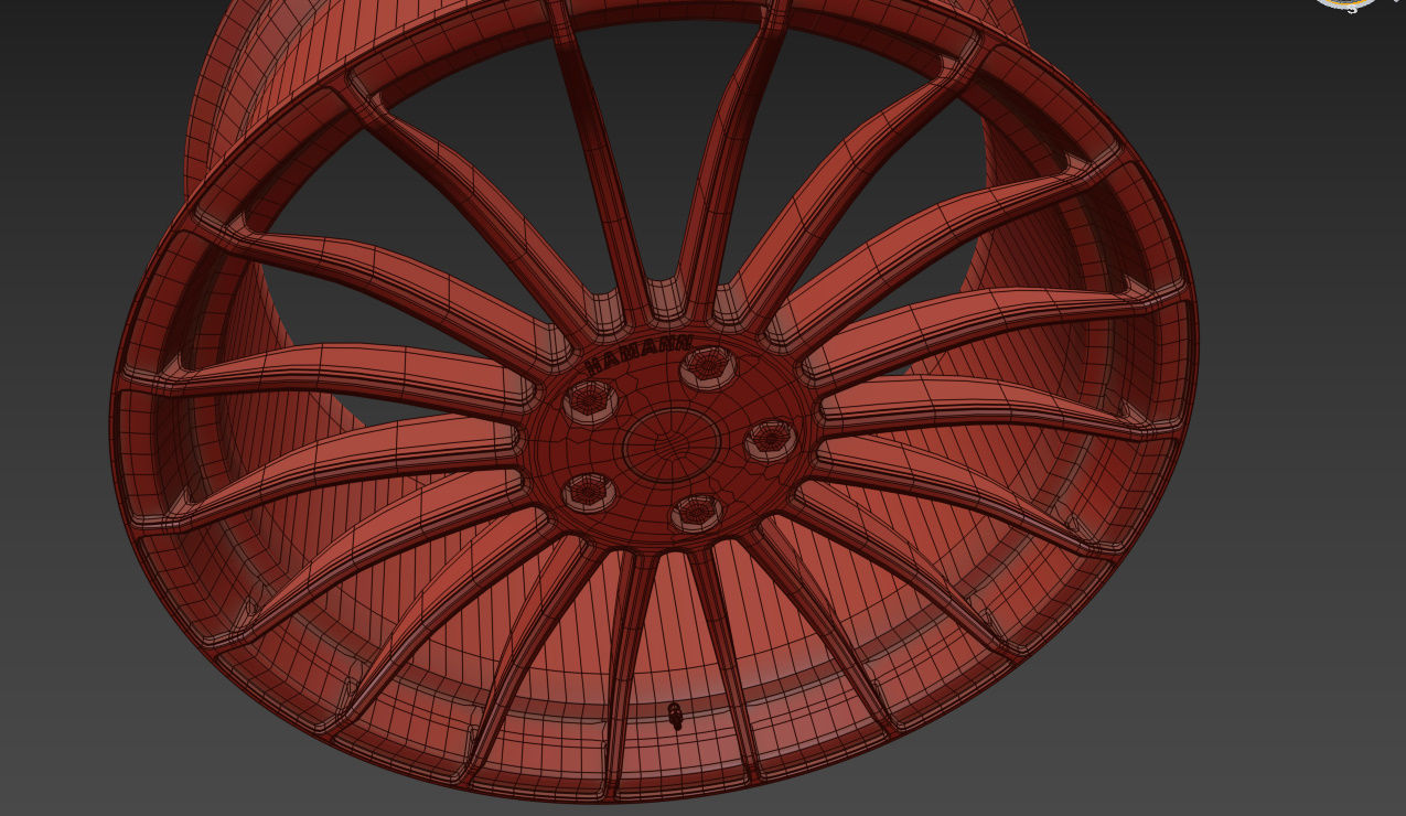 HAMANN Wheels Version 1 3D model_16