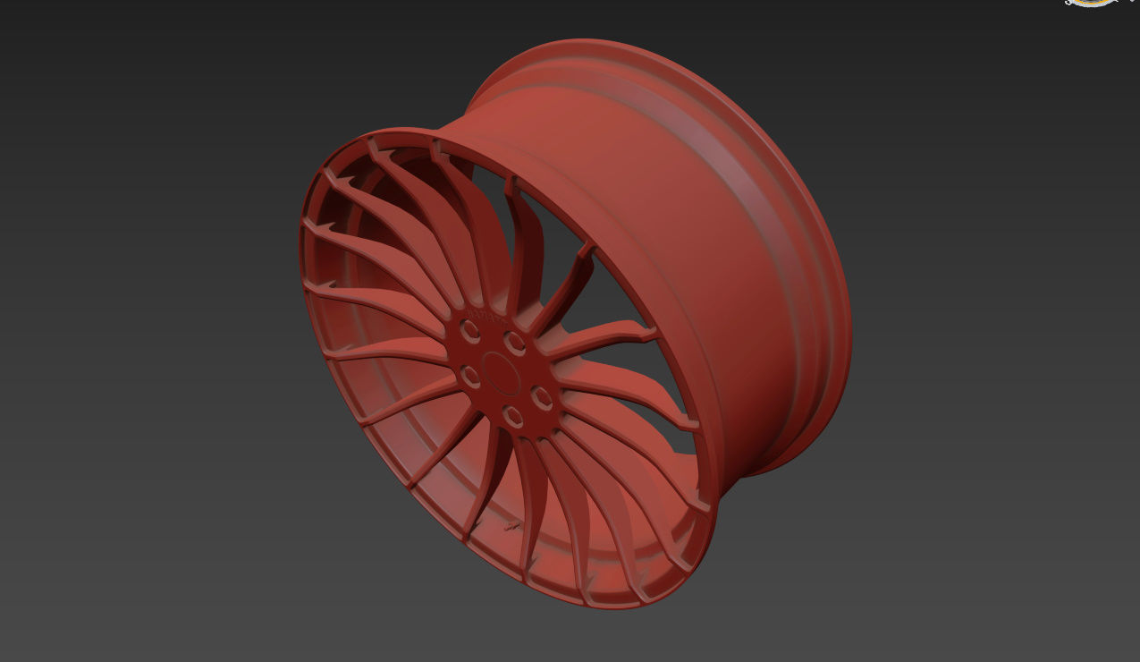 HAMANN Wheels Version 1 3D model_9