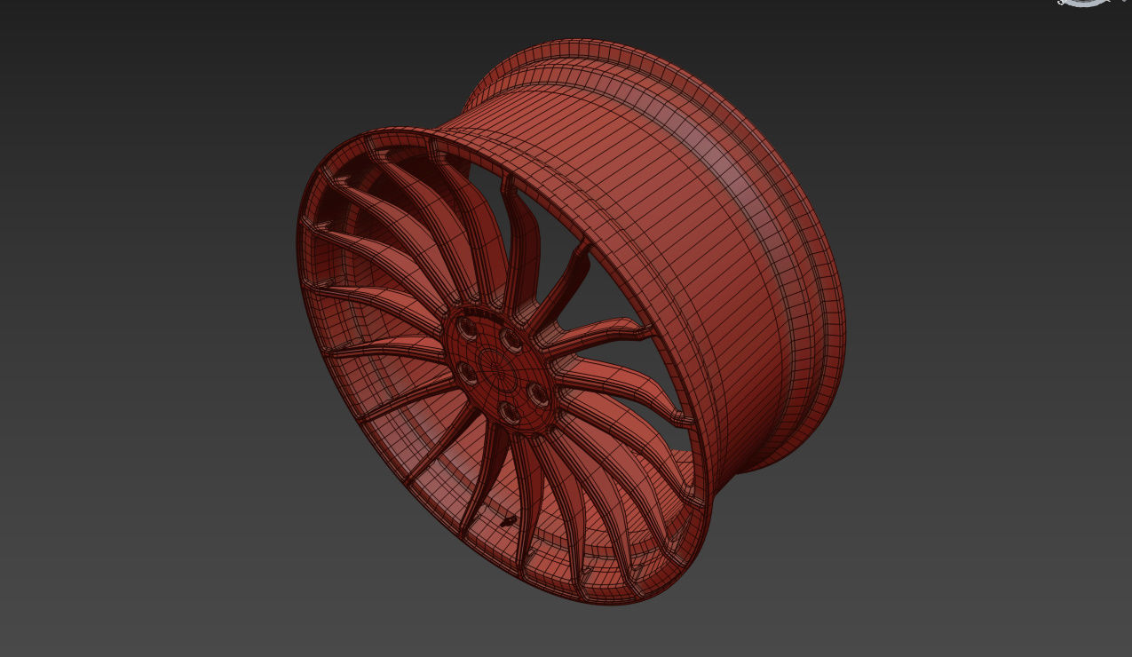 HAMANN Wheels Version 1 3D model_10