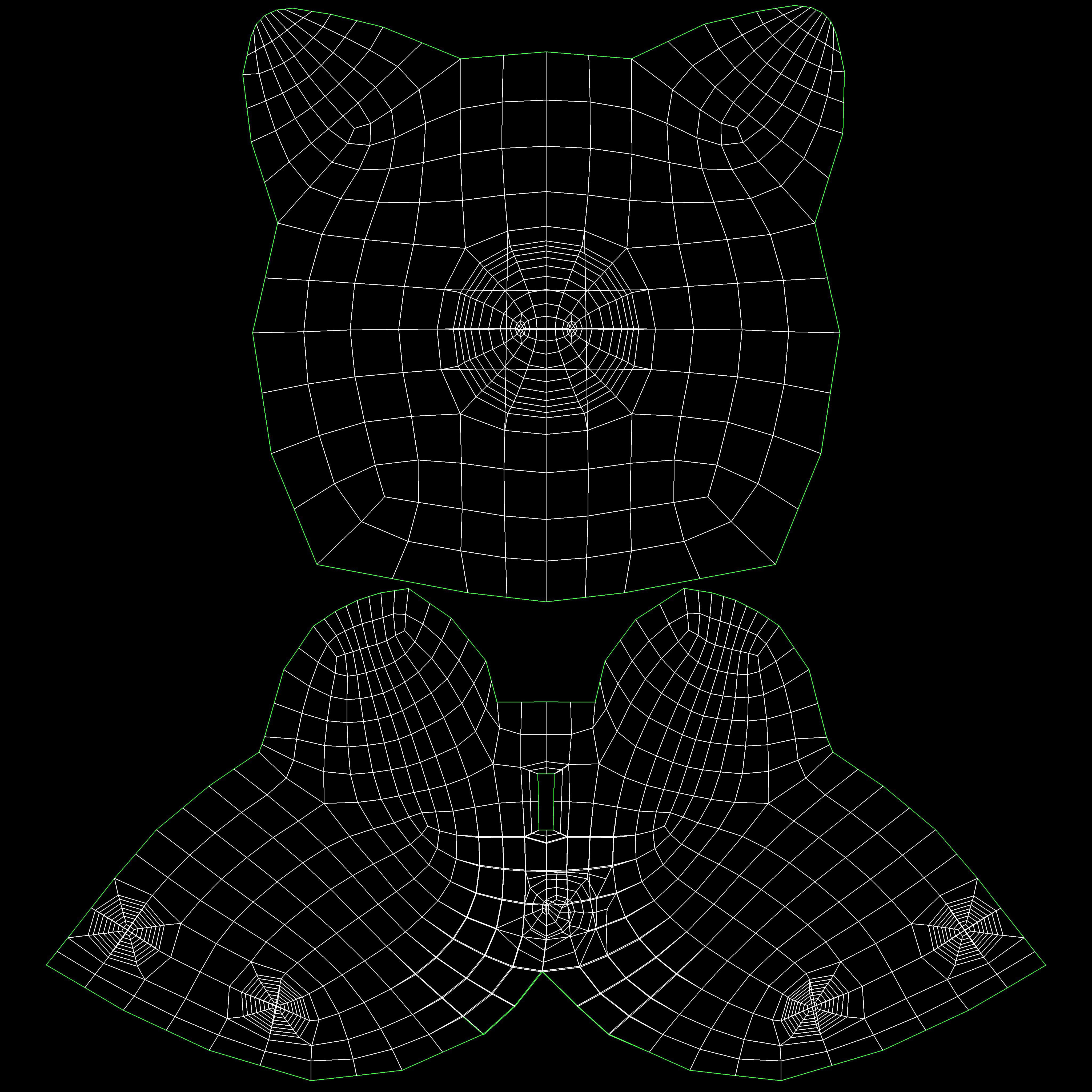 Piggy Bank Low-poly 3D model_21