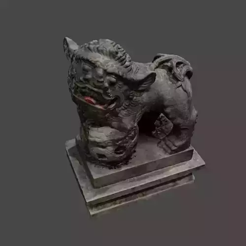 StoneLion chinese lion statue