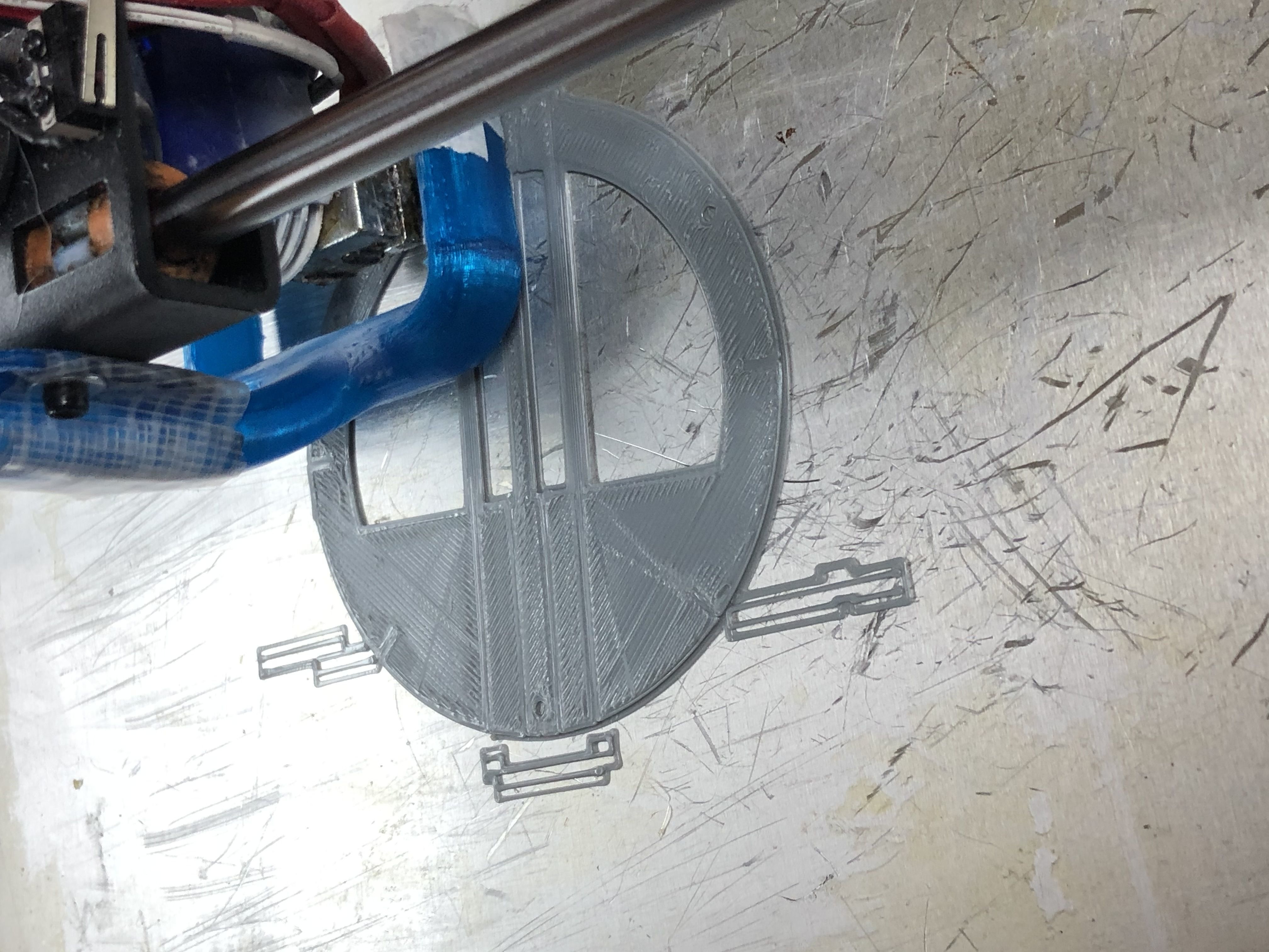 RC plane  LA5 FN 740mm wing 3D print model_17