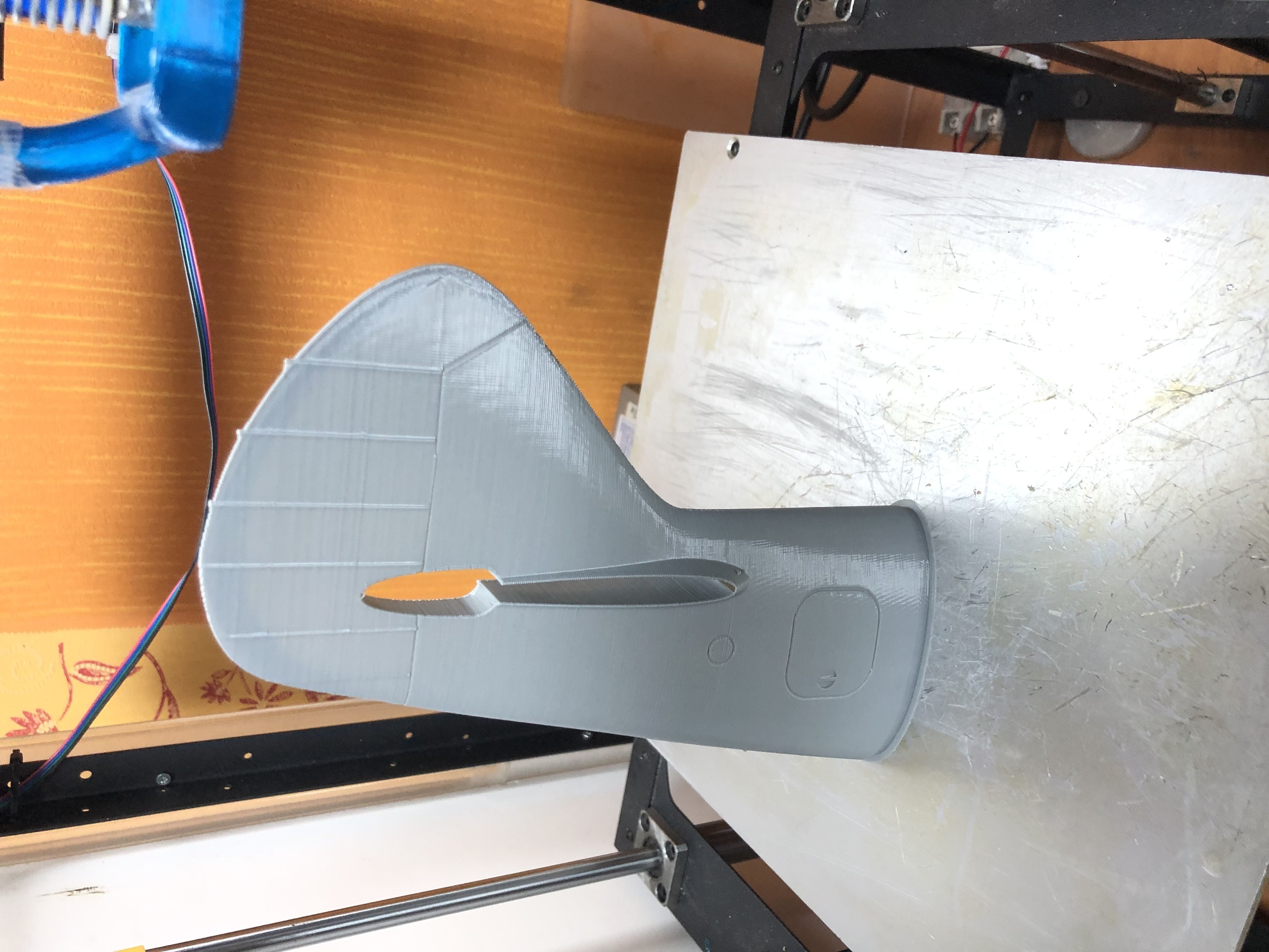 RC plane  LA5 FN 740mm wing 3D print model_18