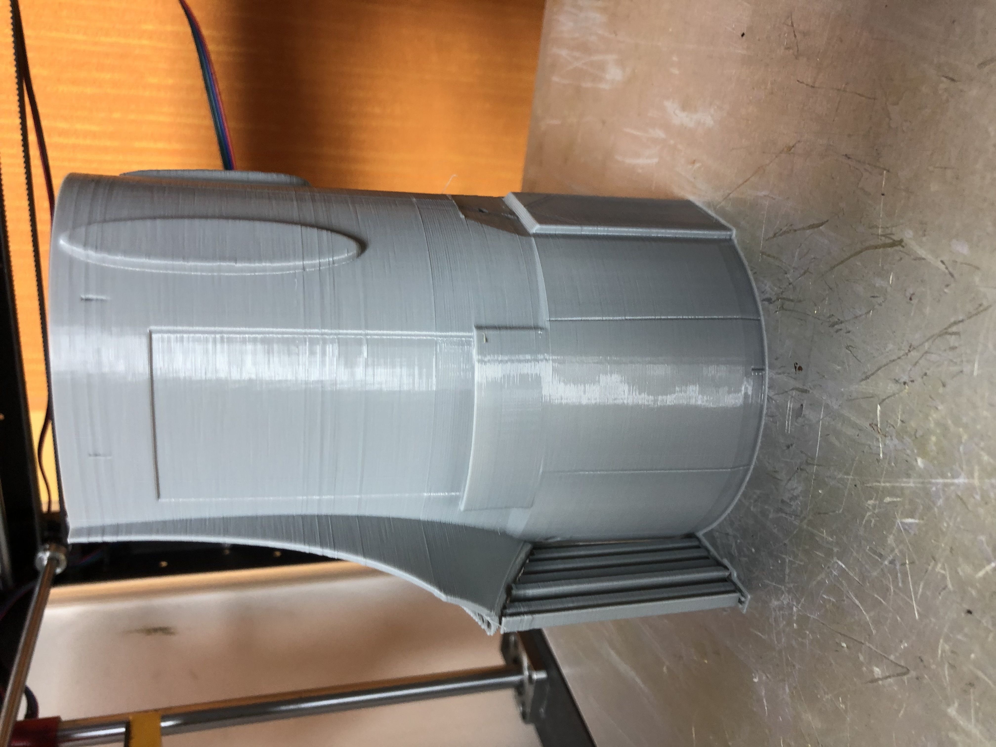 RC plane  LA5 FN 740mm wing 3D print model_20