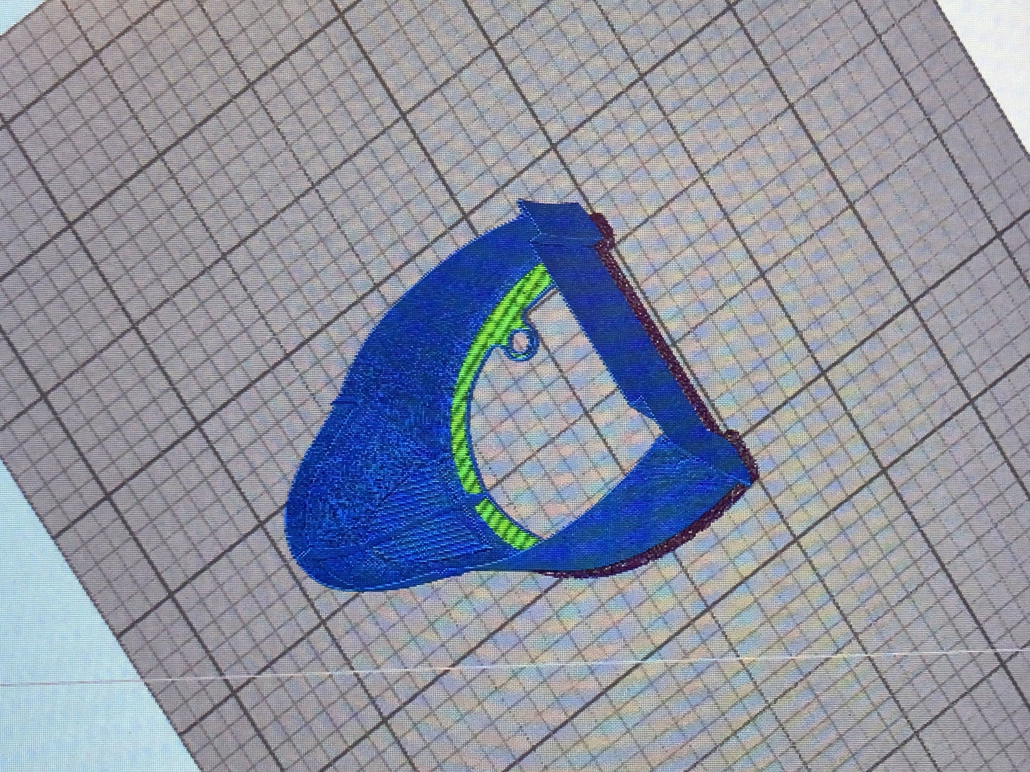 RC plane  LA5 FN 740mm wing 3D print model_16