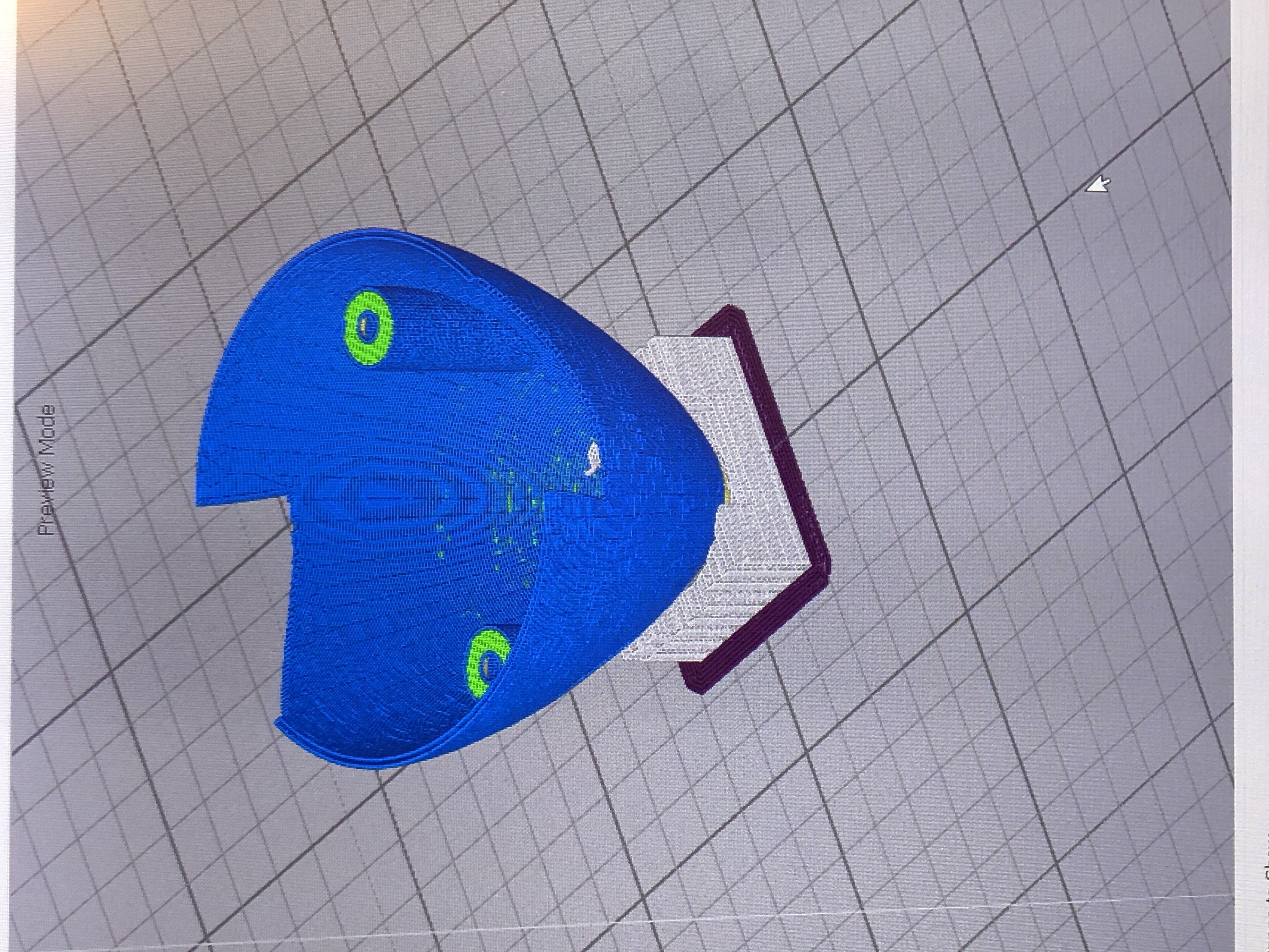 RC plane  LA5 FN 740mm wing 3D print model_10