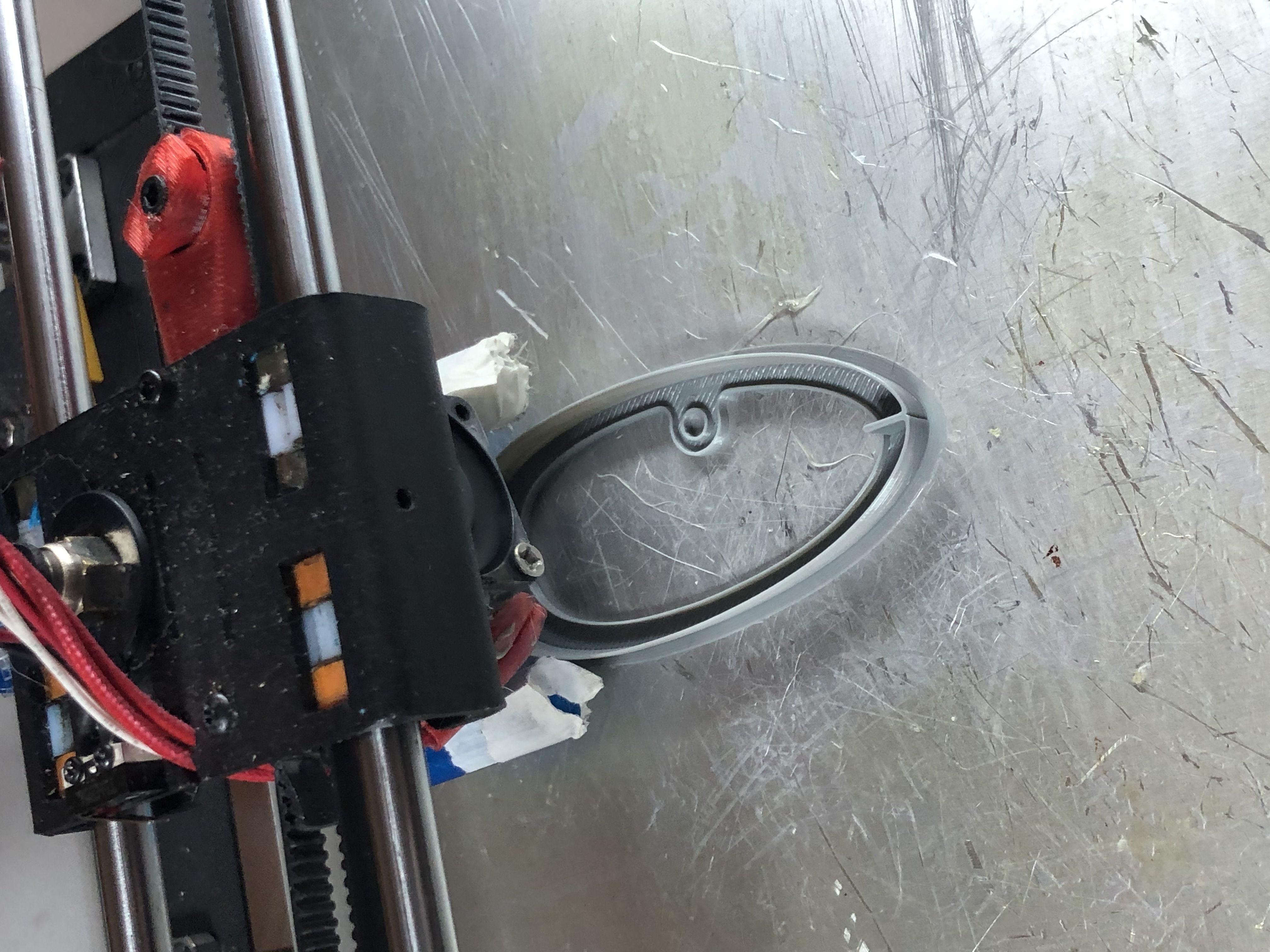 RC plane  LA5 FN 740mm wing 3D print model_8