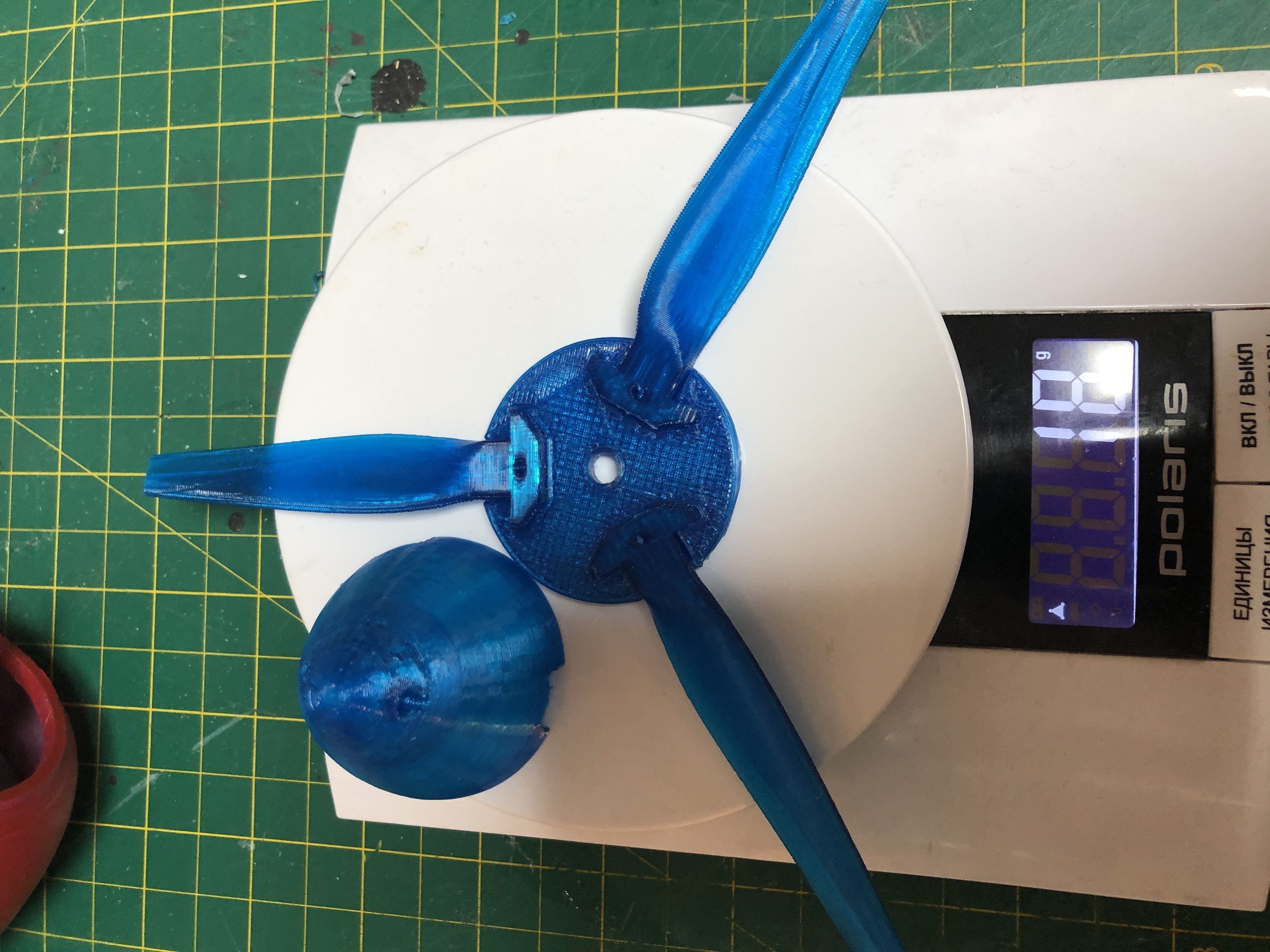 RC plane  LA5 FN 740mm wing 3D print model_29