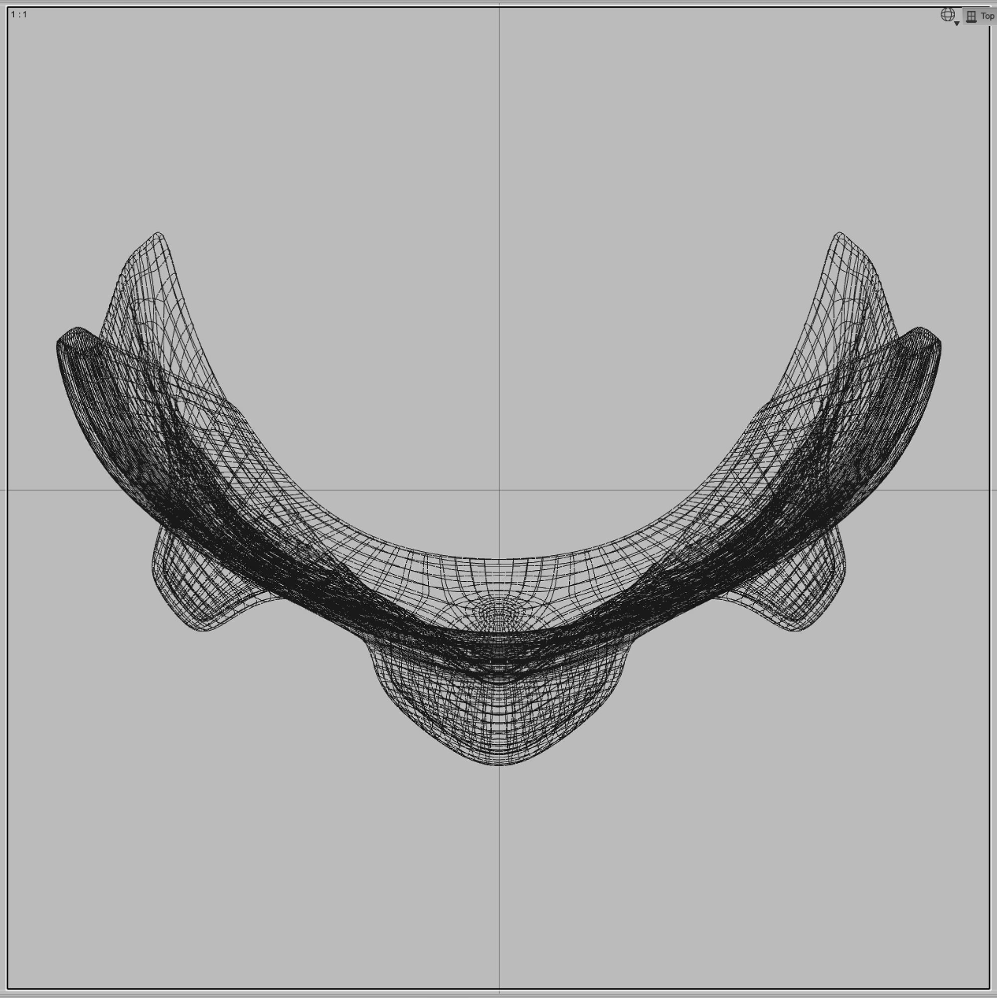 Carnival Mask1 3D print model_4