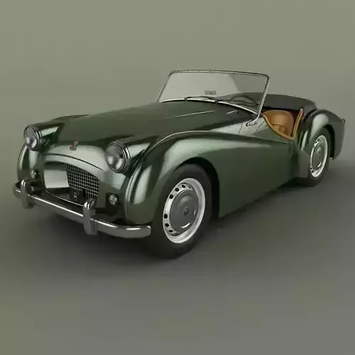 Triumph TR2 3D model