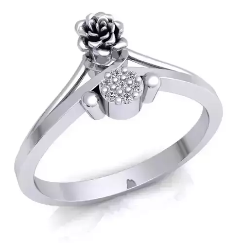 Rose Ring 78 3D print model