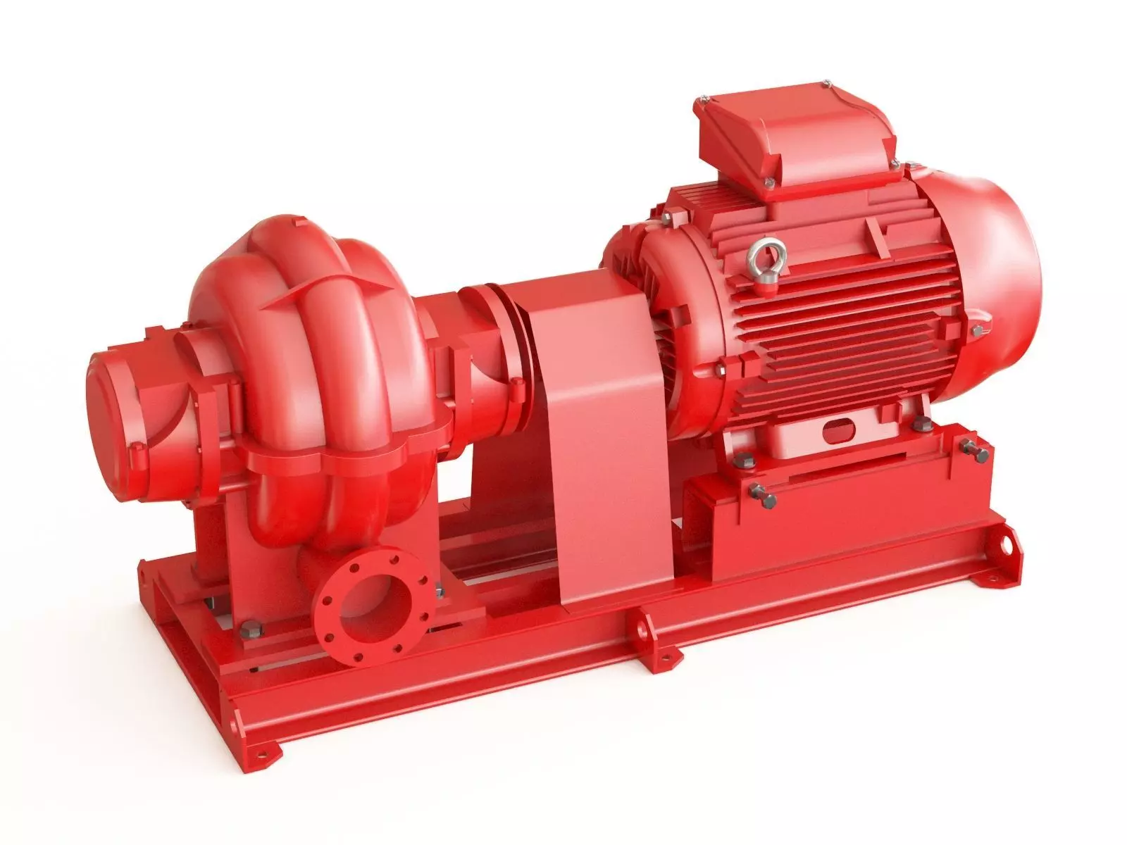 Pump water 3D model_0