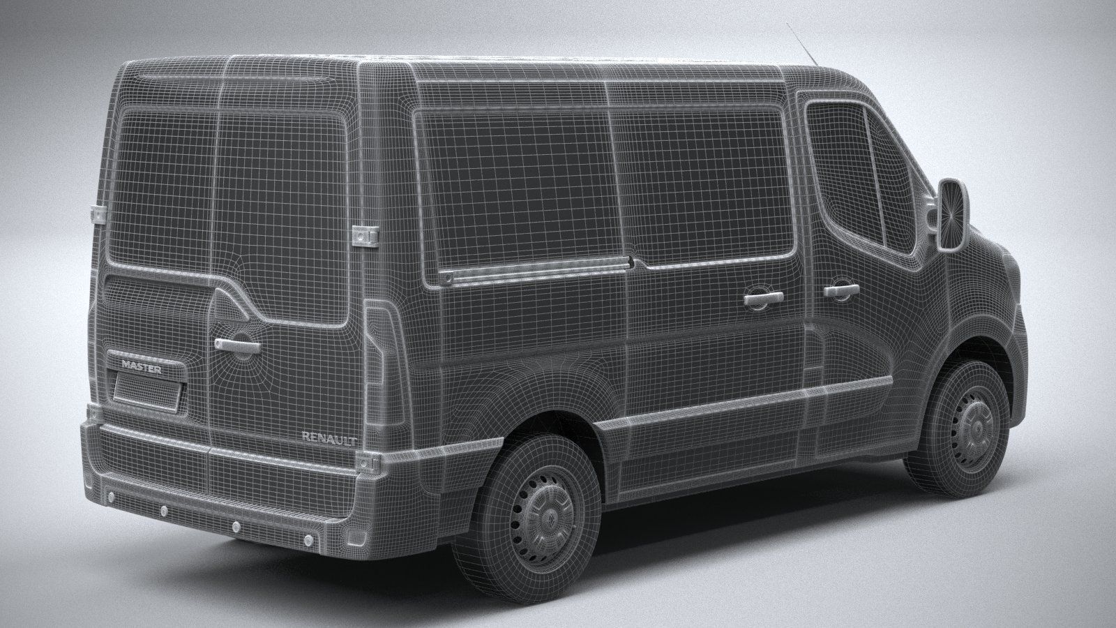 Renault Master L1H1 2020 3D model_27