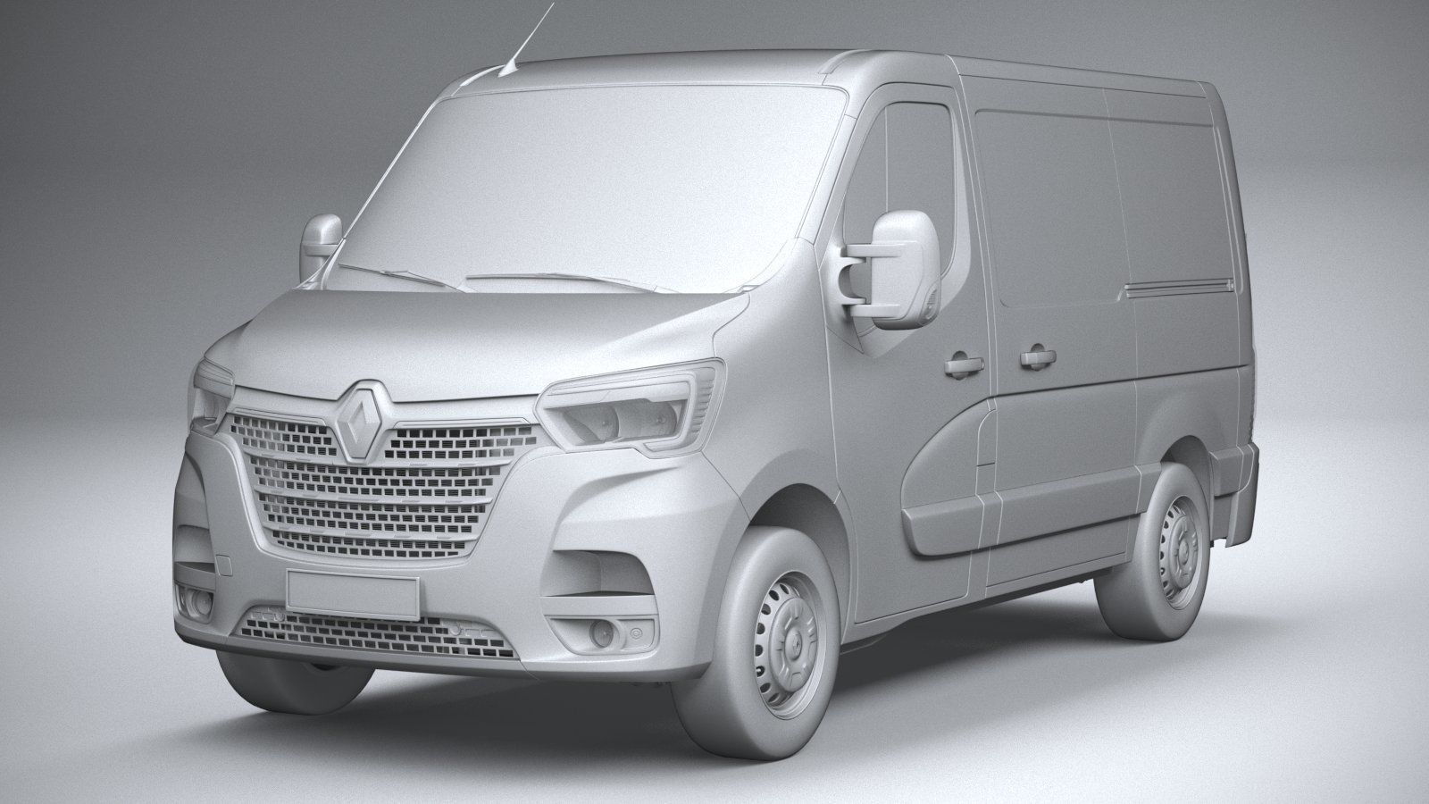 Renault Master L1H1 2020 3D model_20