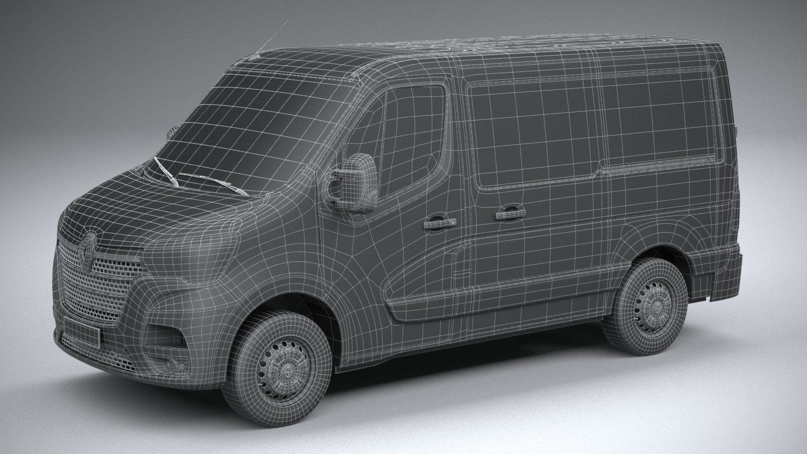 Renault Master L1H1 2020 3D model_28