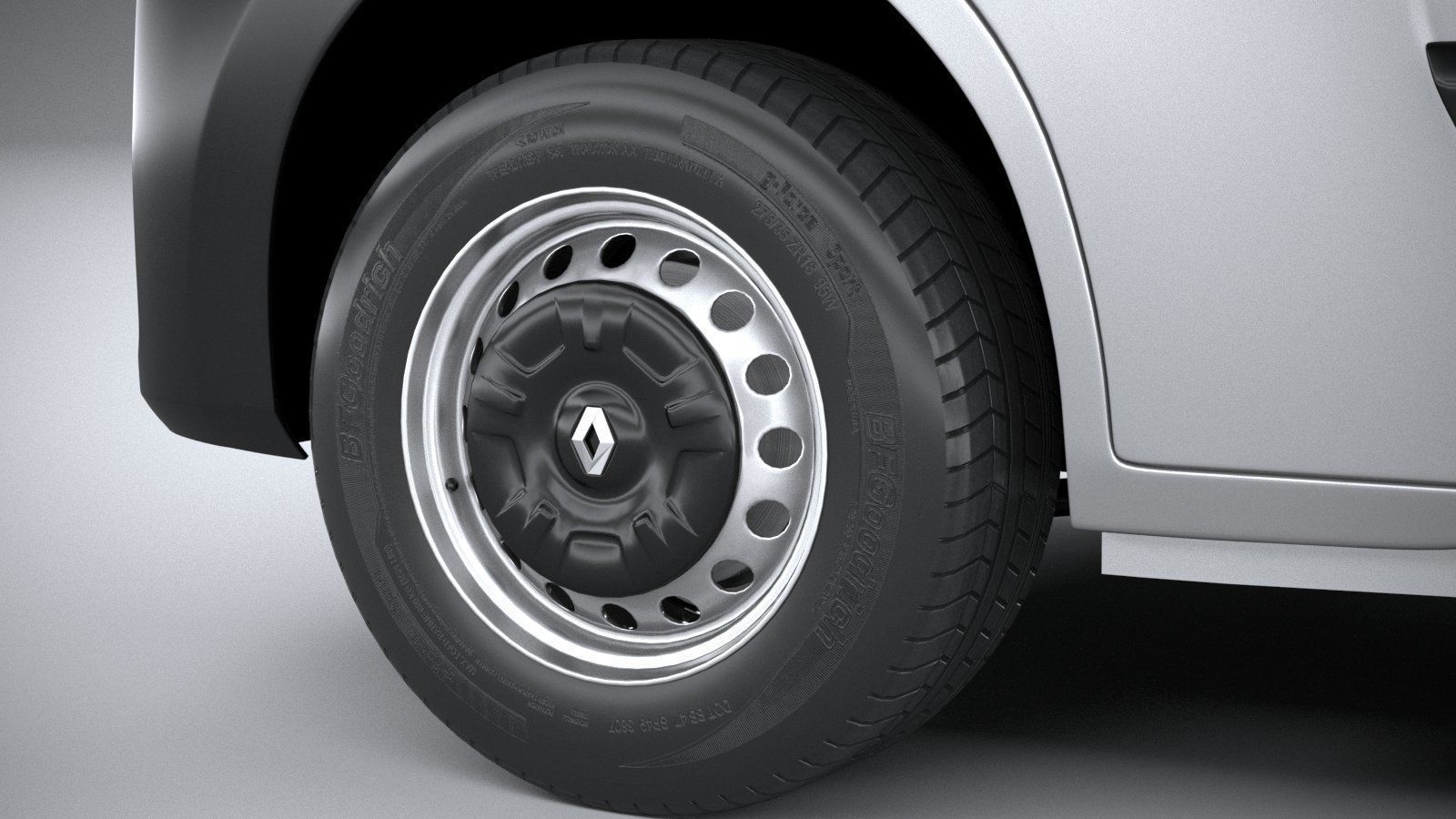 Renault Master L1H1 2020 3D model_16