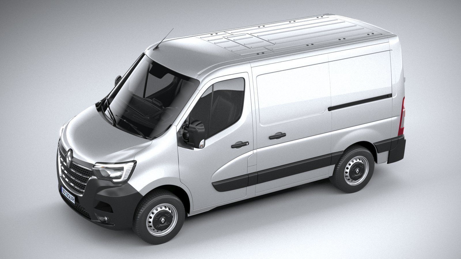 Renault Master L1H1 2020 3D model_7