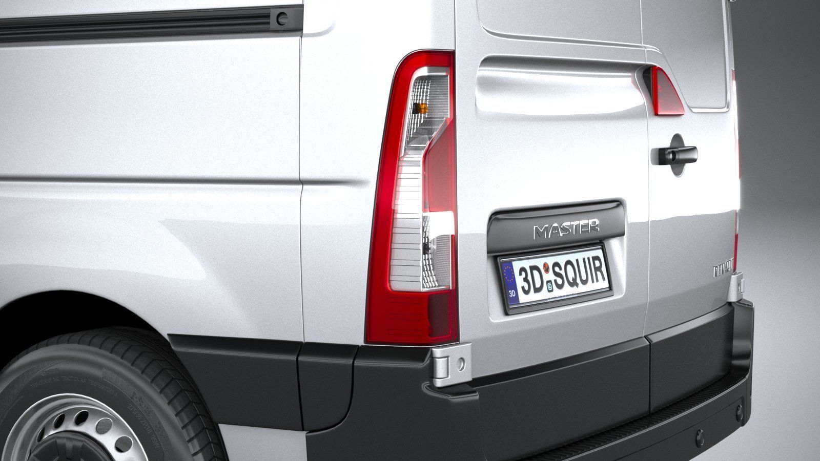 Renault Master L1H1 2020 3D model_6